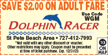Special Coupon Offer for Dolphin Racer